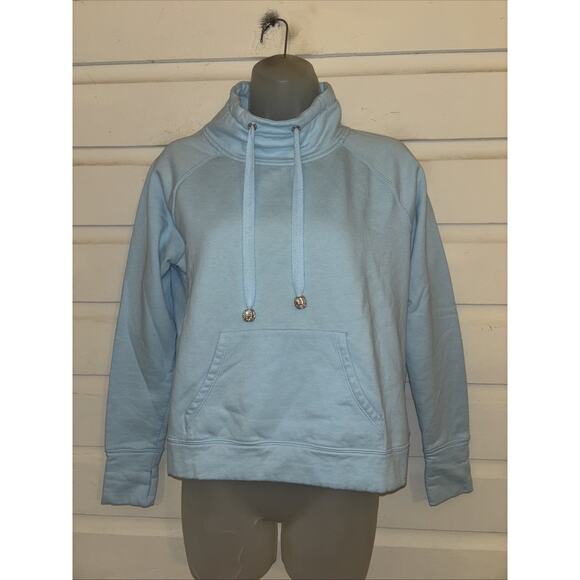 Lilly Pulitzer Tops - Lilly Pulitzer Cotton Blend Mock Neck Long Sleeve Sweatshirt Size XS